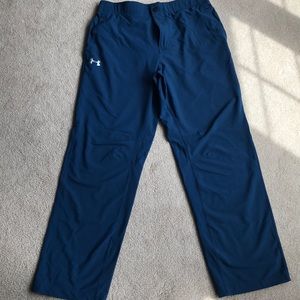 Turquoise Under Armour golf pants